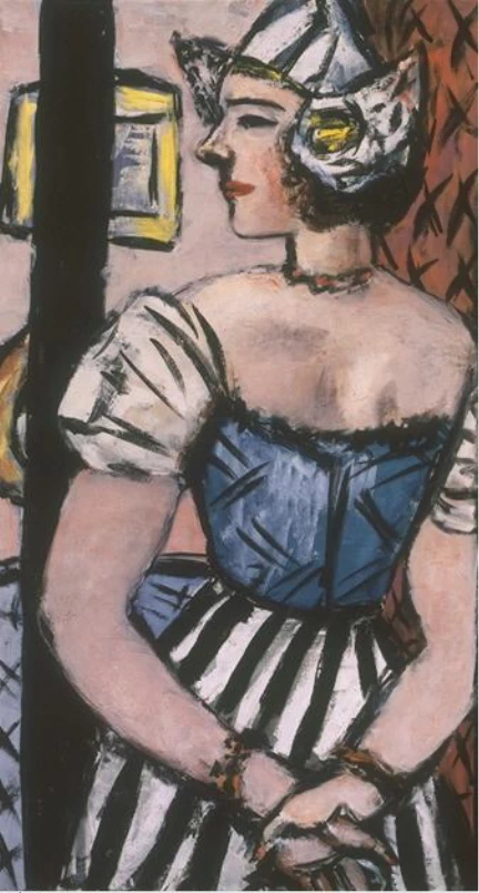 Olandese con la gonna a righe, 1941 - Kulturbesitz, Nationalgalerie, Berlin